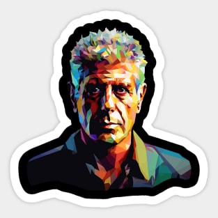 Anthony Bourdain WPAP Sticker